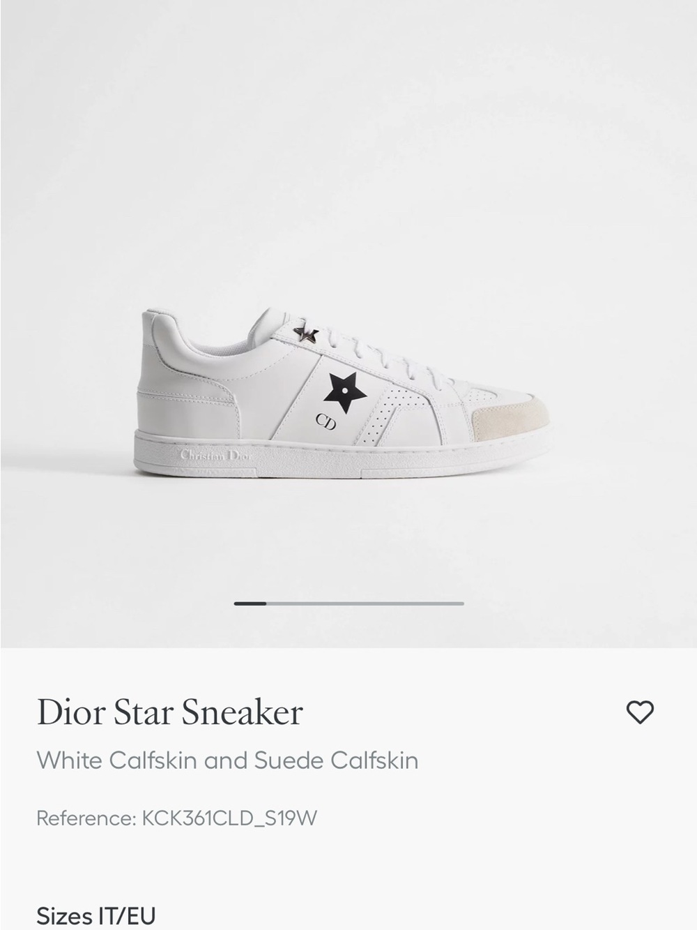 Dior Star Sneaker sz 35.5 - Picture 11 of 12
